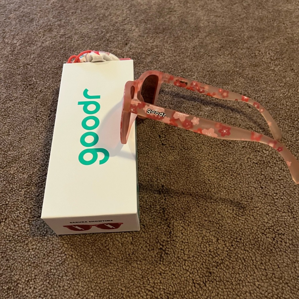Goodr Floral Sunglasses - Pink